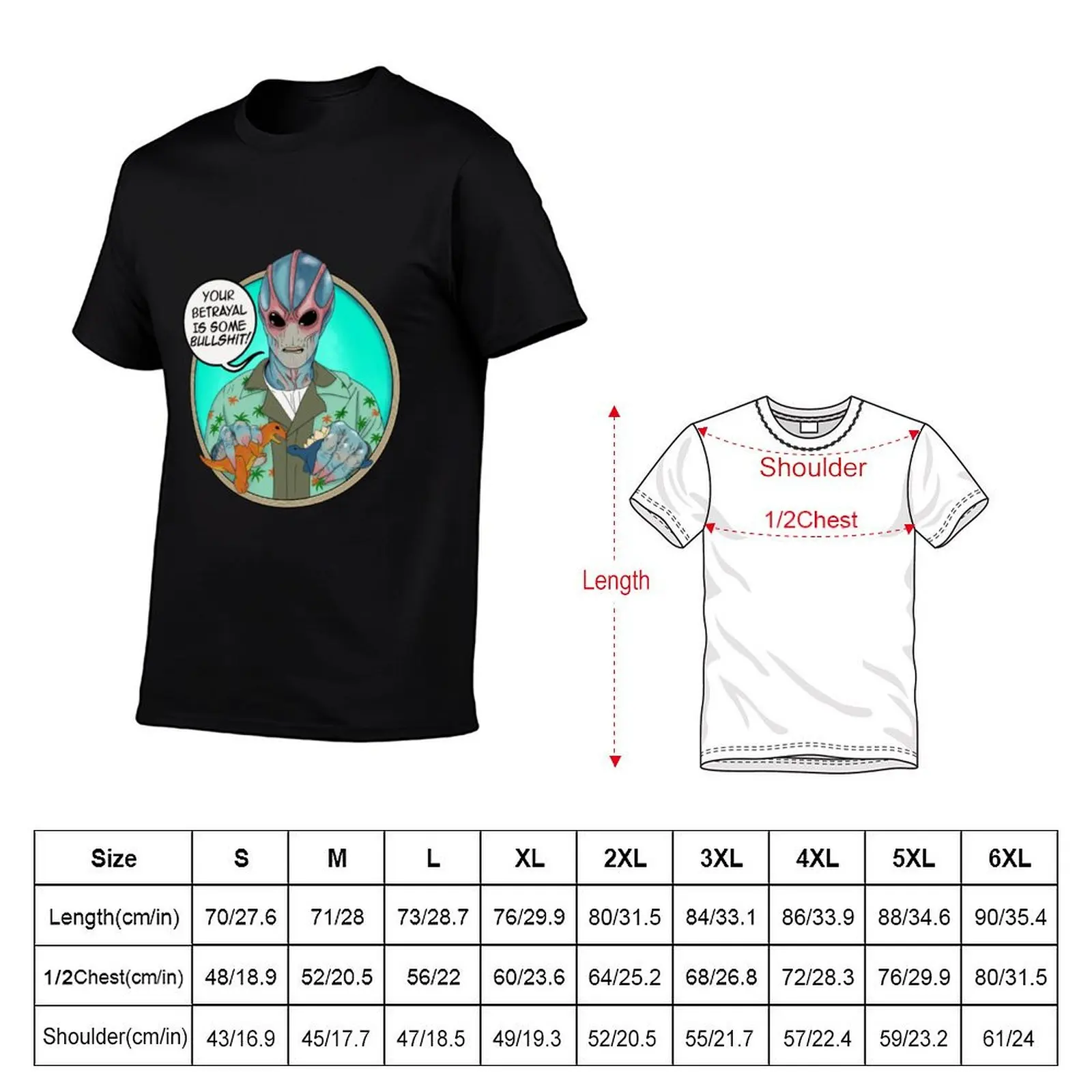 Resident Betrayal Graphic Resident Alien Gift Fan T-Shirt essential t shirt for a boy Men's t-shirts