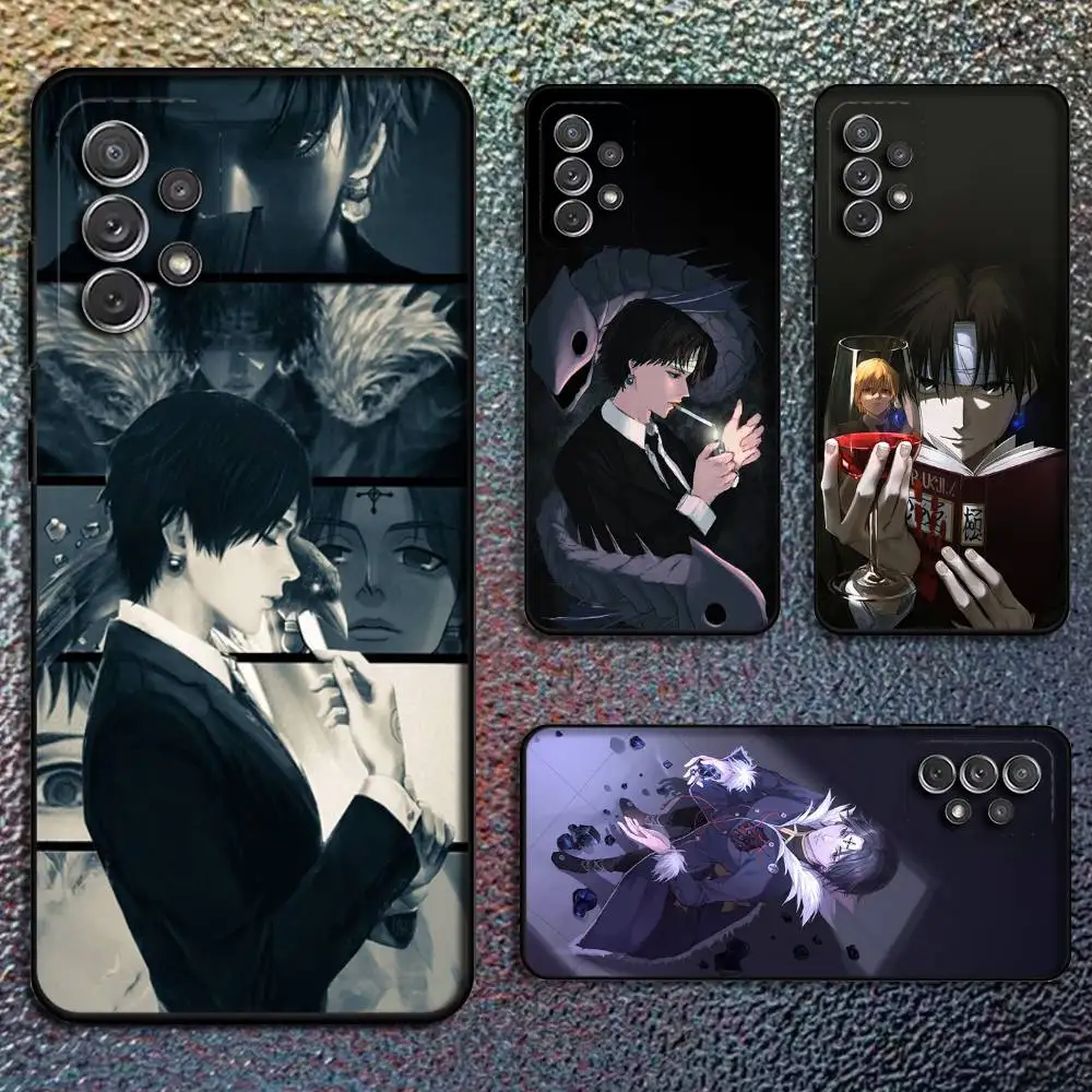 

C-Chrollo L-Lucilfer Phone Case For Samsung S25,S24,S21,S22,S23,S30,Ultra,S20,Plus,Fe,Lite,Note,10,9,5G Black Cover