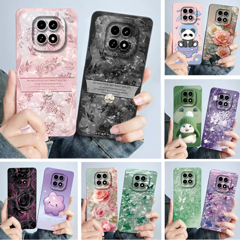 เคสสำหรับ Realme V60 V60s รุ่น RMX3995 RMX3996 ลายดอกไม้เรียบง่าย กันกระแทก ซิลิโคนนิ่ม ป้องกันการกระแทก สำหรับ RealmeV60 V 60