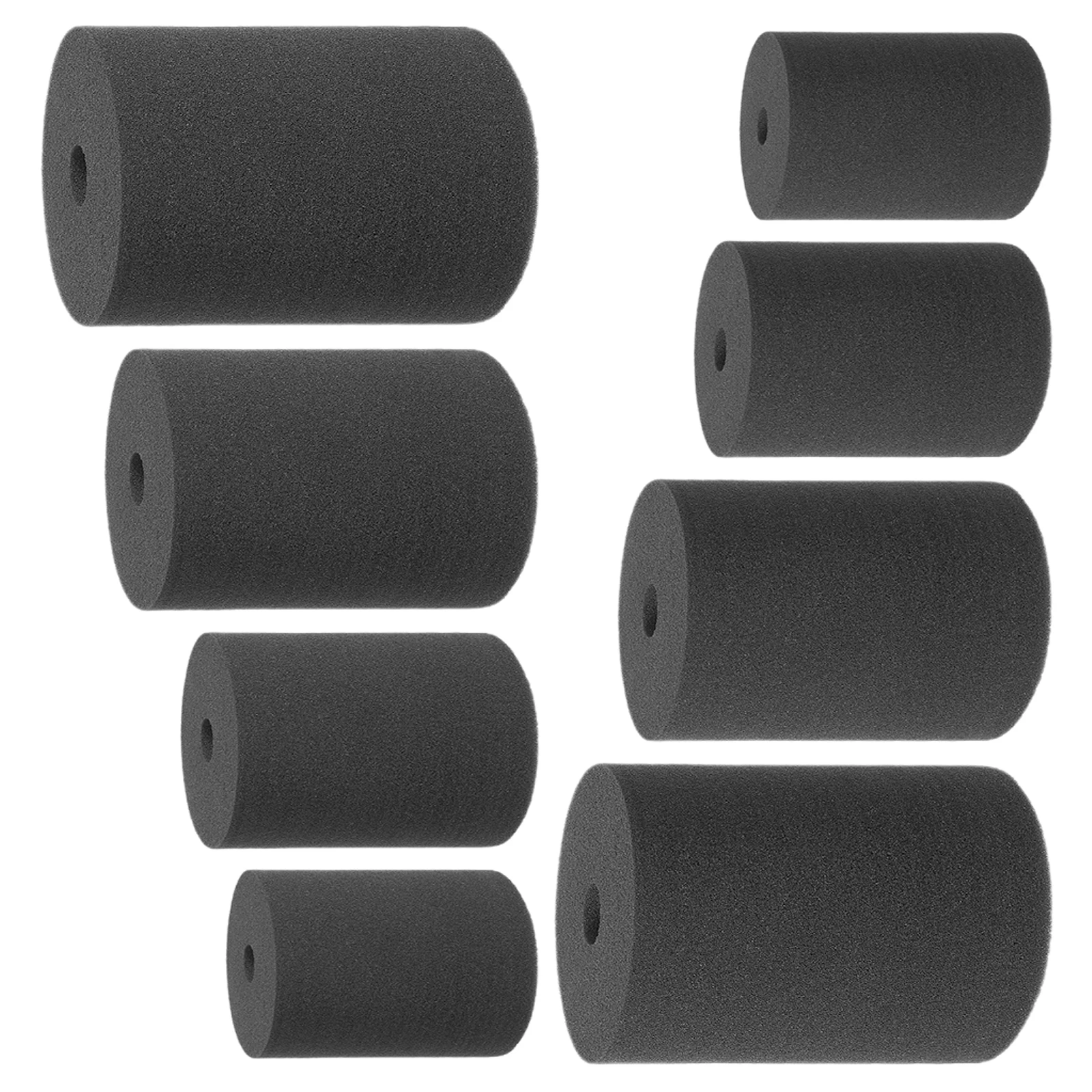 

8pcs Cup Turner Sponges Rotating Cylinder Sponge Inserts For Tumblers Reusable Non-Slip Elastic Replacement Parts Durable Soft