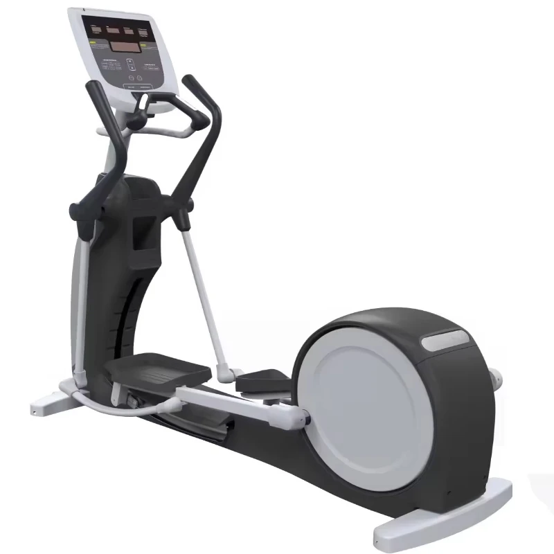 Foldable Magnetic Resistance Commercial Indoor Elliptical Bike Digital Display Manual Household Gym Equipment