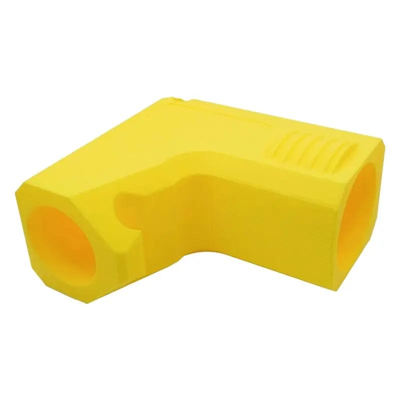 DTA4-Table Saw Dust Collection Adapter Dust Collector Dust Removal Adapter Yellow