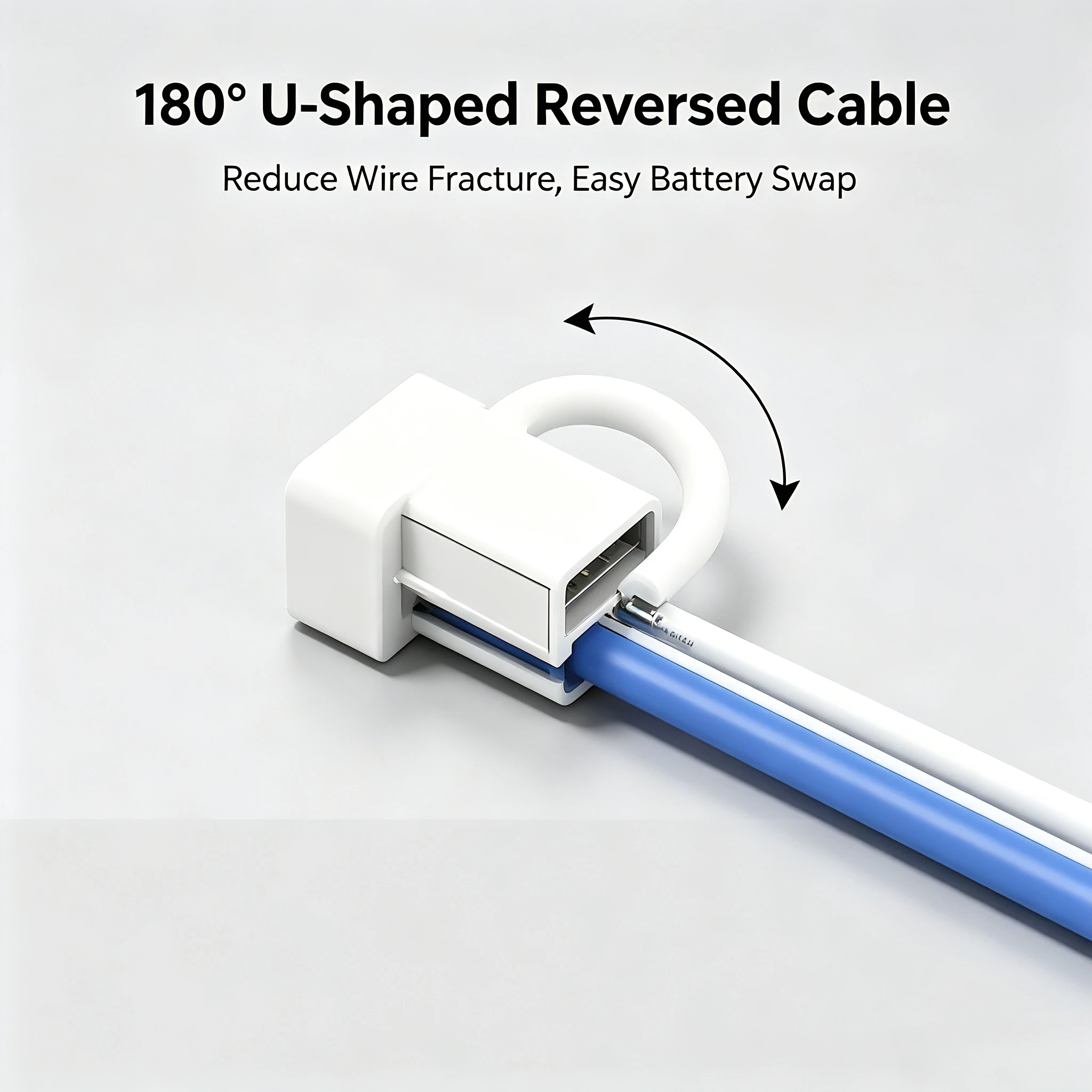 BETAFPV BT2.0 U Cable Pigtail 40mm 6pcs 22AWG Male Power Connector for 1S LiPo Whoop Tinywhoop Micro FPV Drone AIO FC Parts Kits