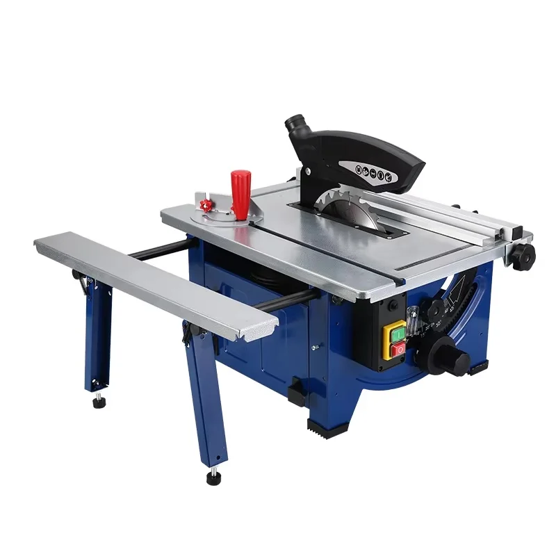 Multifunctional Flip-Chip Precision Table Saw Dust-Free Composite Double Blade Lifting Miter Integrated for Rubber Making