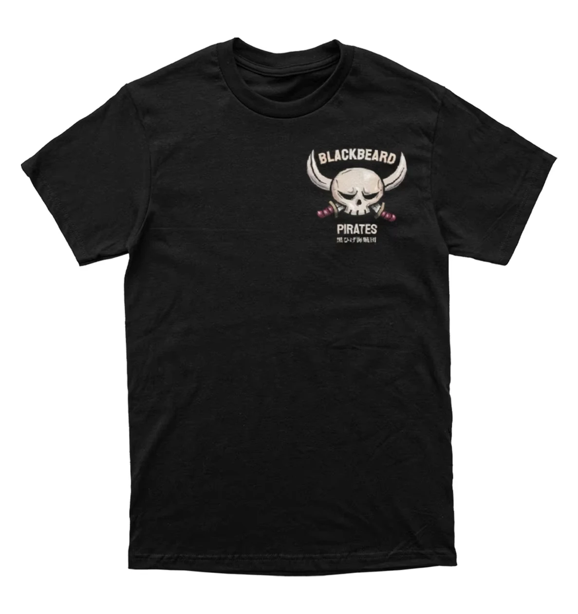 One Piece Blackbeard Marshall D Teach Anime T-Shirt Men Women Cotton Streetwear Casual Short Sleeve Top Fans Gift