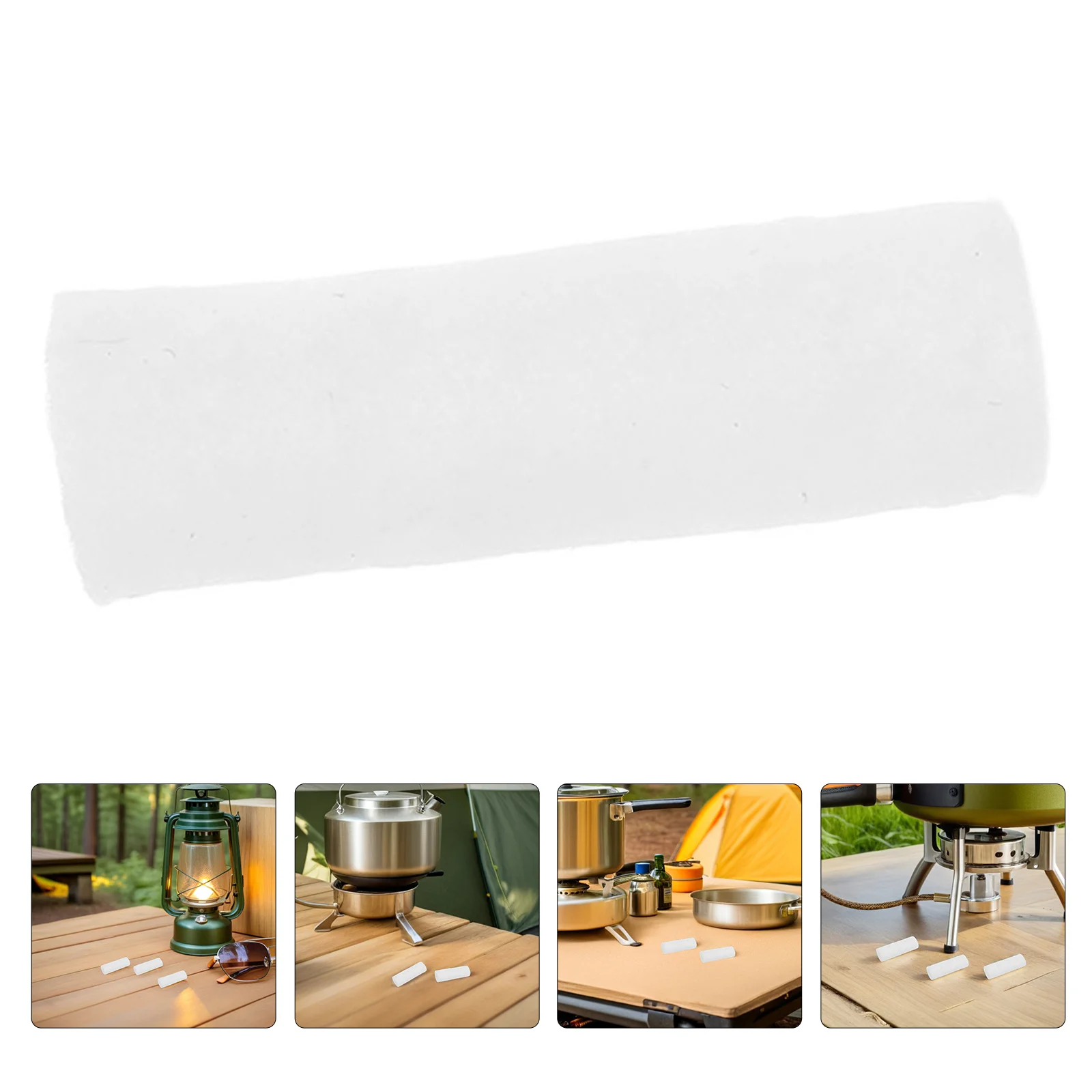 30개입 면 화재 점화 스틱 야외 빠른 점화 생존 화재 점화기 캠핑 하이킹 벽난로용