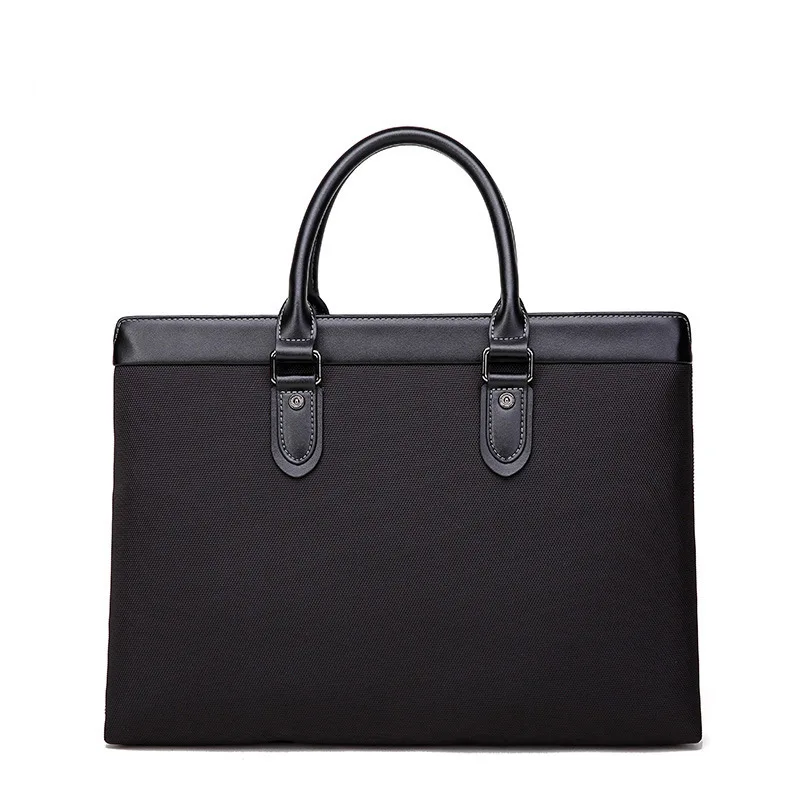 2025 حقيبة الموضة الجديدة أكسفورد القماش كمبيوتر محمول واحد العلامة التجارية الفاخرة حقيبة ساعي الرجال حقائب جلدية للرجال متعددة الطبقات حقيبة يد رجالي