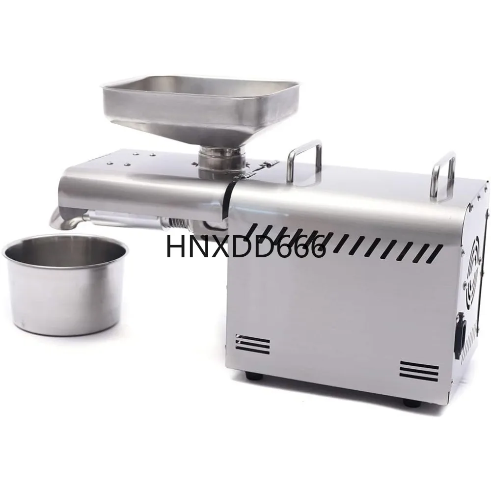 

Oil Press Machine Stainless Steel Automatic Oil Extractor Hot Cold Oil Presser For Peanut Soybean Rapeseed