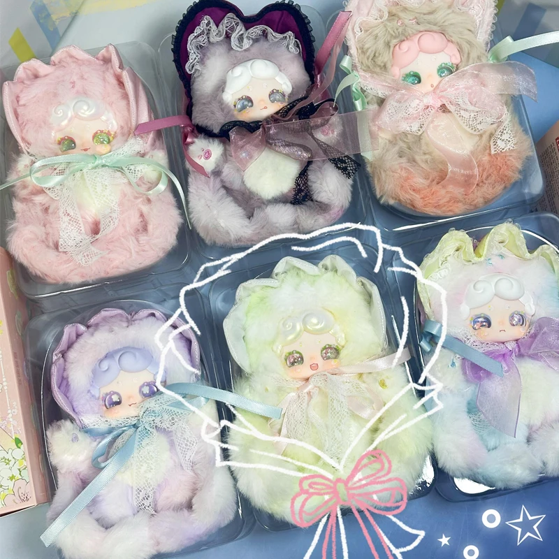 LuckyDeerNai Floral Tea Break Series Blind Box Cute Anime Figures Doll Surprise Bag Keychain Toy Mystery Pendant Exquisite Gifts view 4