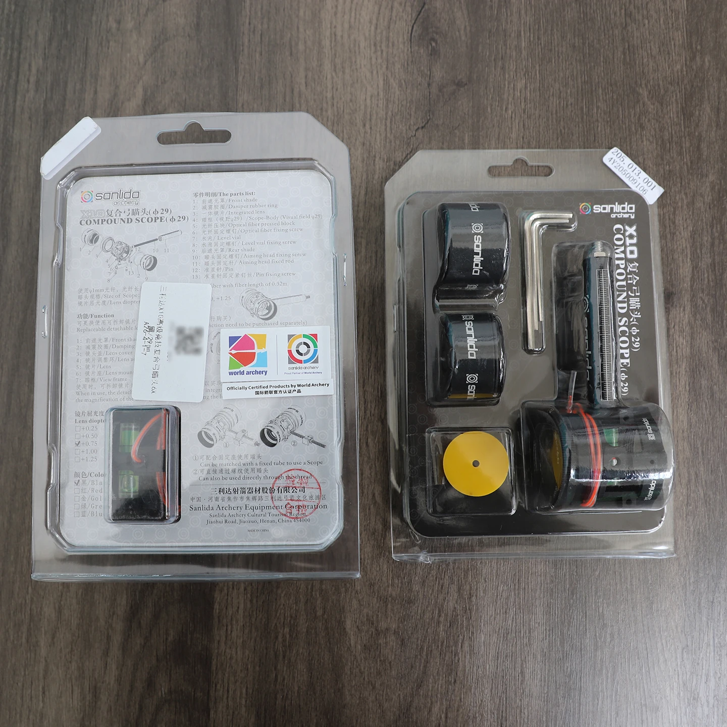 

Прицел для блочного лука SANLIDA X10 с увеличительной линзой 6X 8X, профессиональные аксессуары для стрельбы из лука, для соревнований и охоты