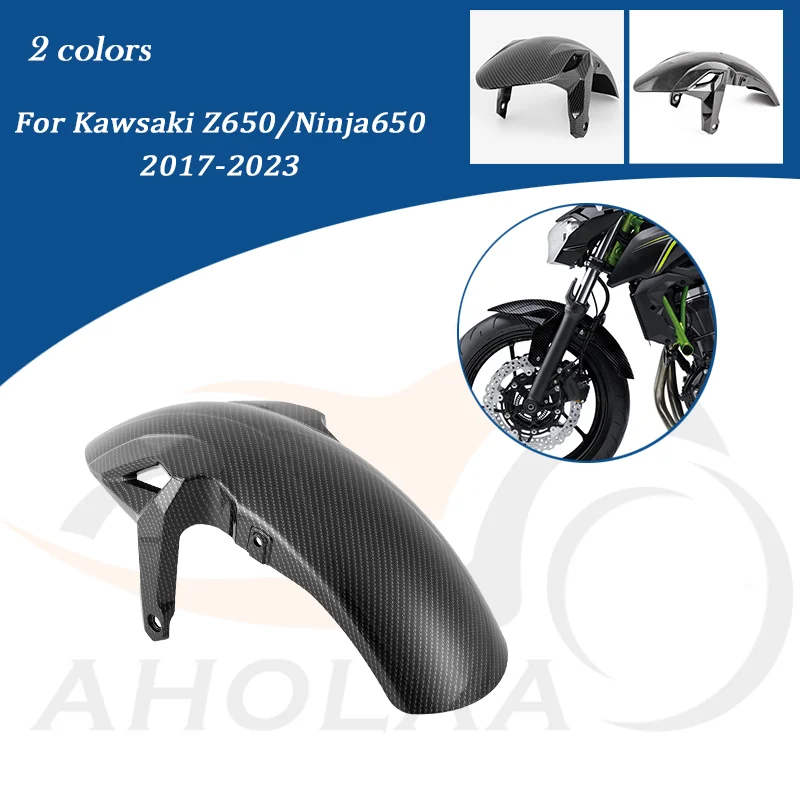 

Z650 Ninja650 Fender Front Mudguard For Kawasaki Z Ninja 650 Splash Guard Wheel Protector Cover 2017-2023 2022 2021 2020 2019