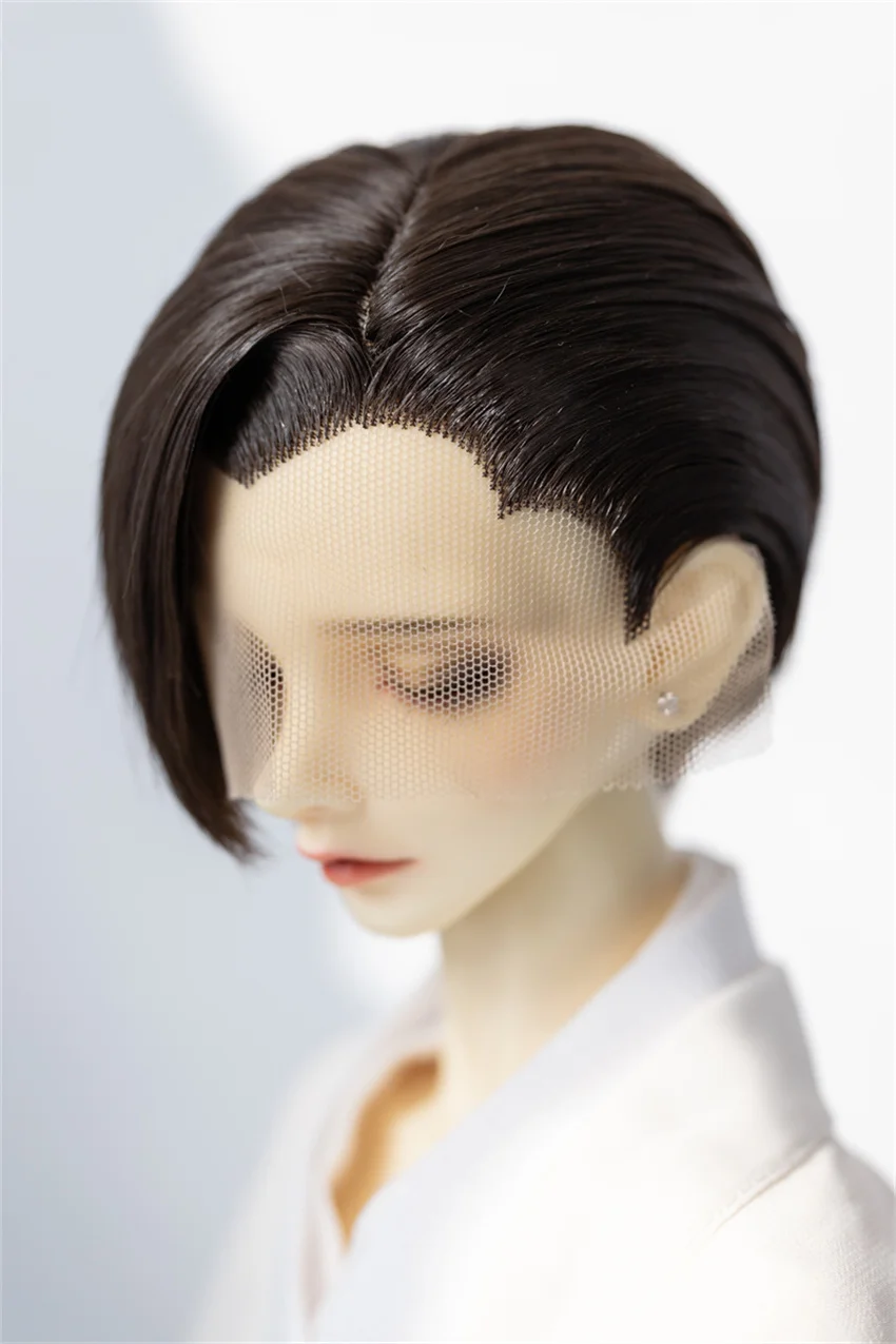 

Парик BJD 1/3, кукла, высокотемпературный шелк, лоб, ручной крючок, парик, аксессуары для укладки