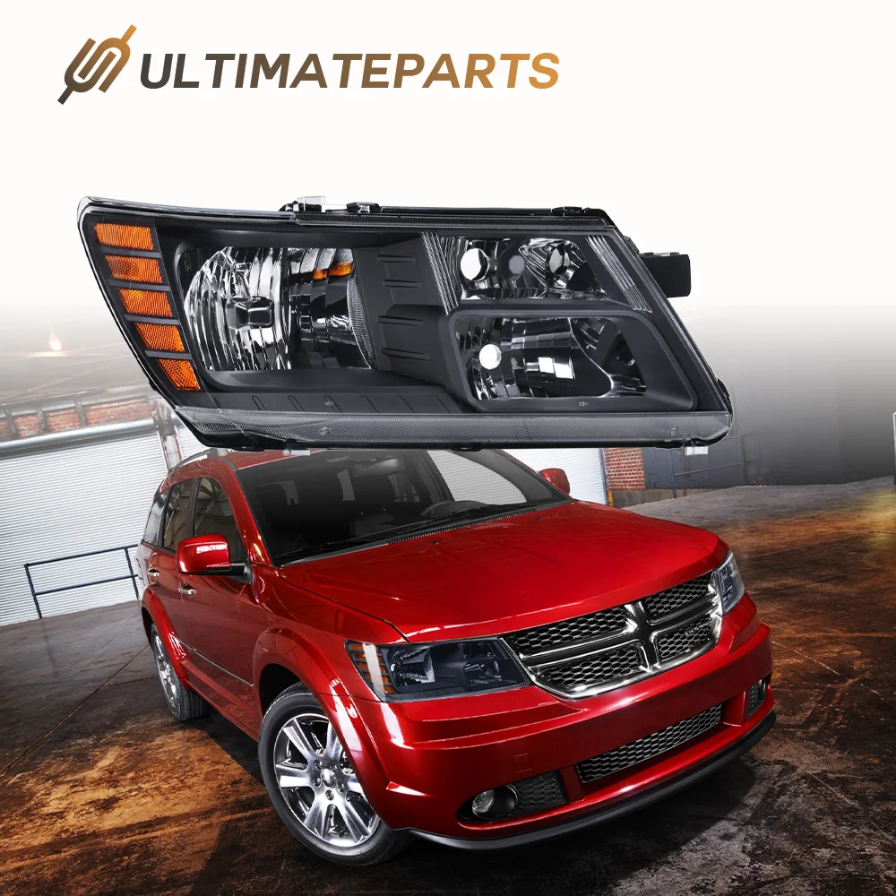 

Right/Passenger Side Front Headlights Assembly For 2009-2020 Dodge Journey