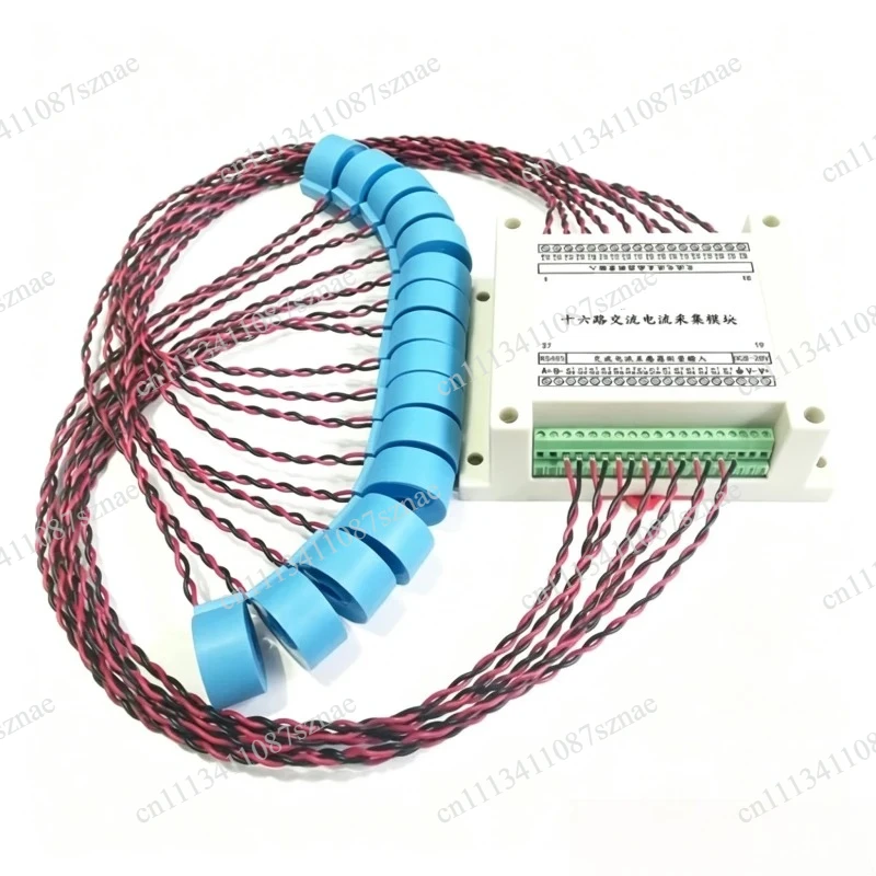 Multi-Channel 16-Channel AC Current Acquisition Module, Current Detection Sensor Transmitter