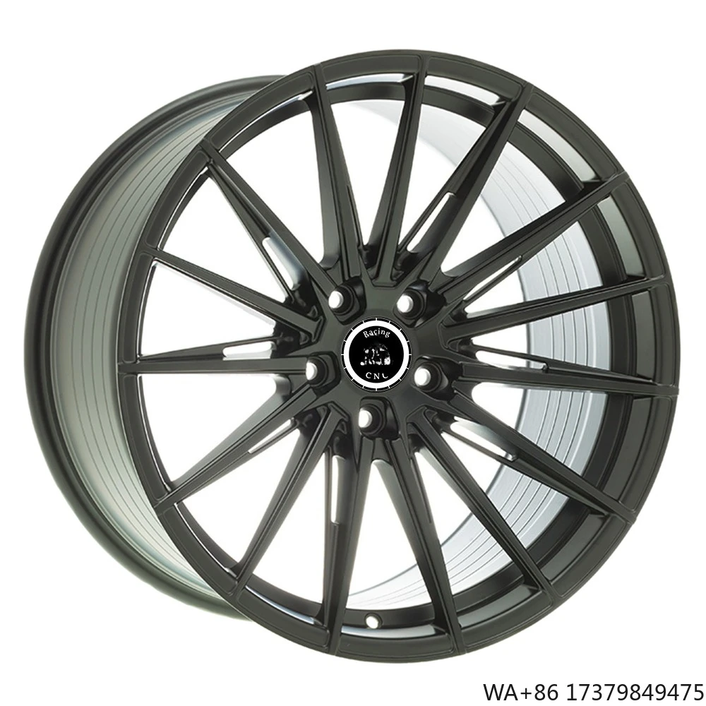 

Satin Black Forged Alloy Wheels 1-Piece 5x120 5x130 New Condition 35mm ET for A3 A4 A5 A6 Q2 Q3 Q5 RS M5 M3 CLS