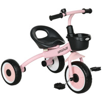 Aiyaplay Tricycle for Children from 2 to 5 Years with Doorbell Basket 70.5X53X58 cm