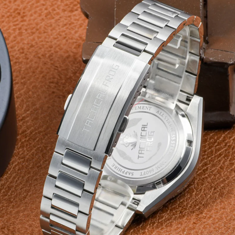 

Тактические кварцевые часы Tactical Frog C3 с люминесцентным хронографом, VS75 Solar Eco-Drive, водонепроницаемость 20ATM, керамический безель, сапфировое стекло