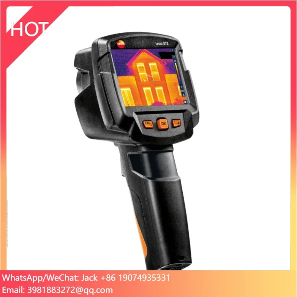 

SuperResolution Technology 640 X 480 Pixels Testo 872 Digital Thermal Imaging Camera Thermal Imager