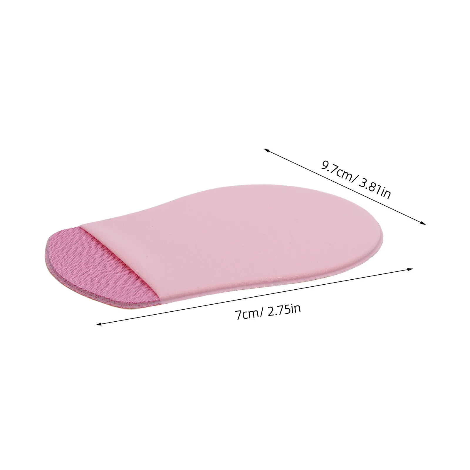 2Pcs Mouse Protector Sleeve Self-Adhesive Elastic Cover Stick-on Mouse Storage Bag Laptop Travel Office Pink Adhesive Pocket