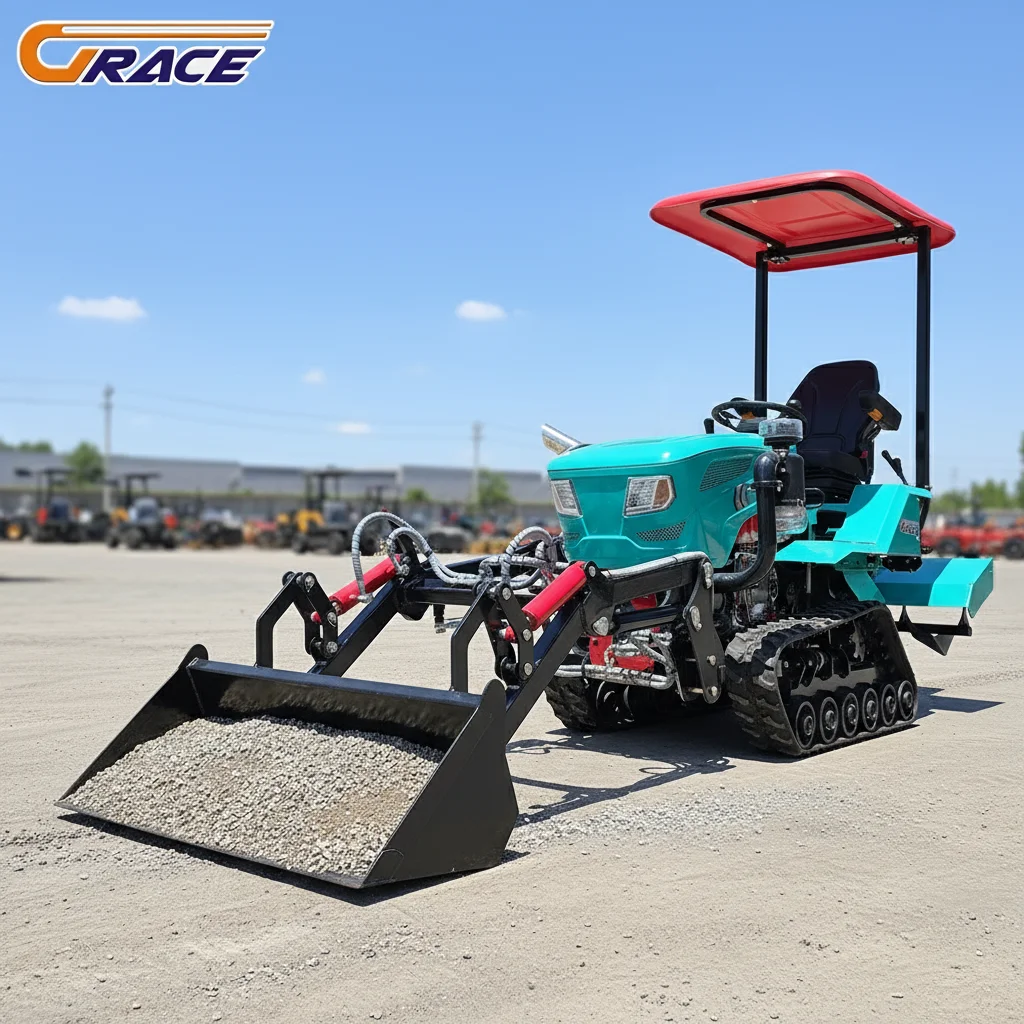 Customize Garden Tractor With Snow Blower Small Tractor Lawn Farm Use Fast Shipping