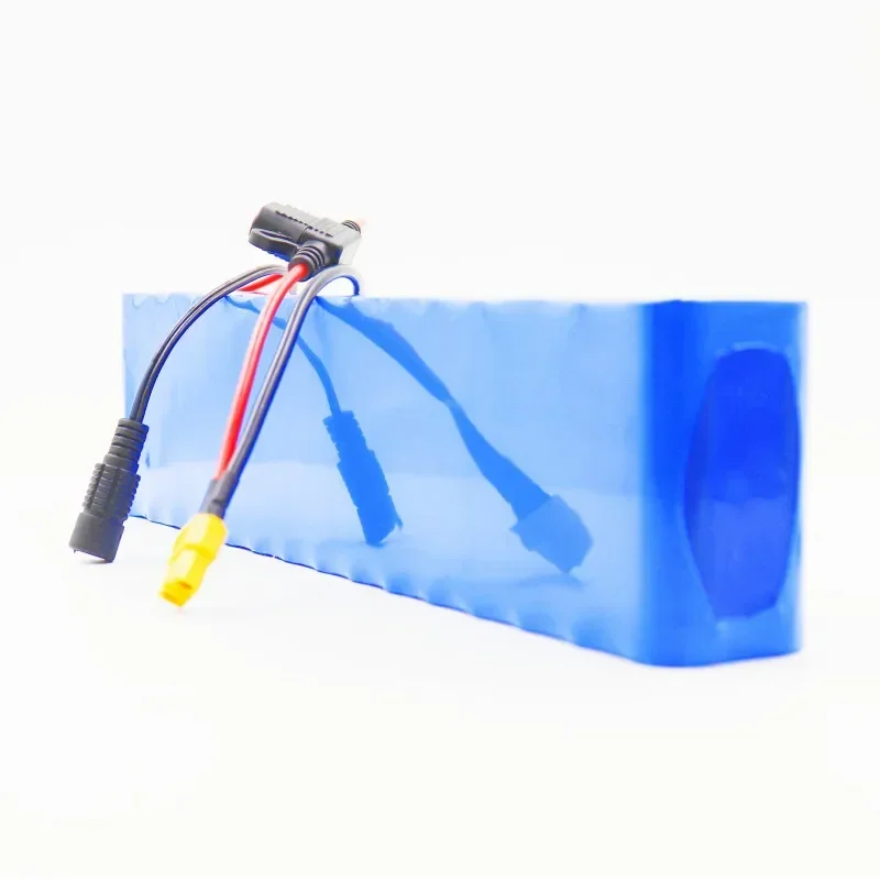 18650 Powerful Battery Pack 48V 10Ah 13S2P Large Capacity Lithium Battery Rechargeable Li-ion Battery Pack with 54.6v Charger