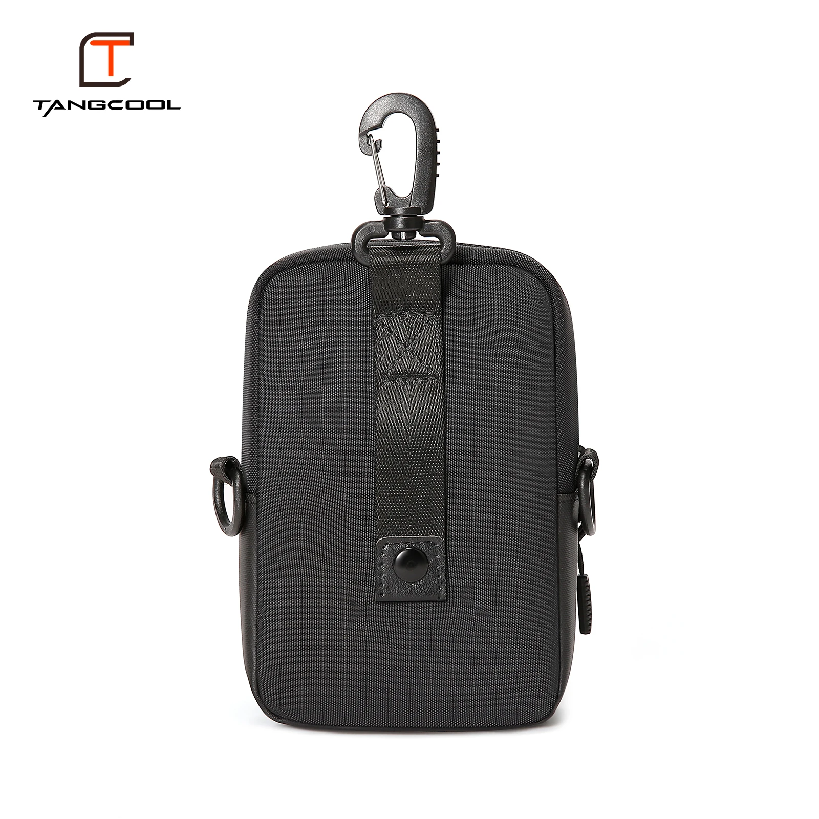 

TANGCOOL Waterproof Oxford Crossbody Phone Bag Outdoor Mini Waist Pack Portable Hook Design Casual Sling Pouch