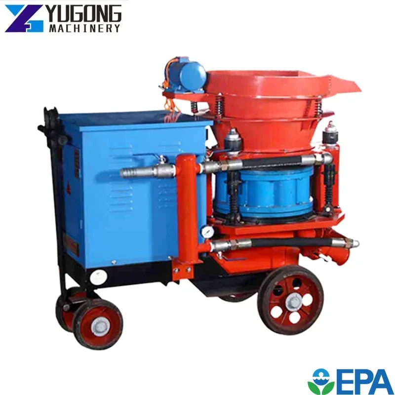 YG Good Price Concrete Sprayer Machine Building Construction Mortar Spray Cement Mortar Spraying Shotcrete Machinery for Ireland