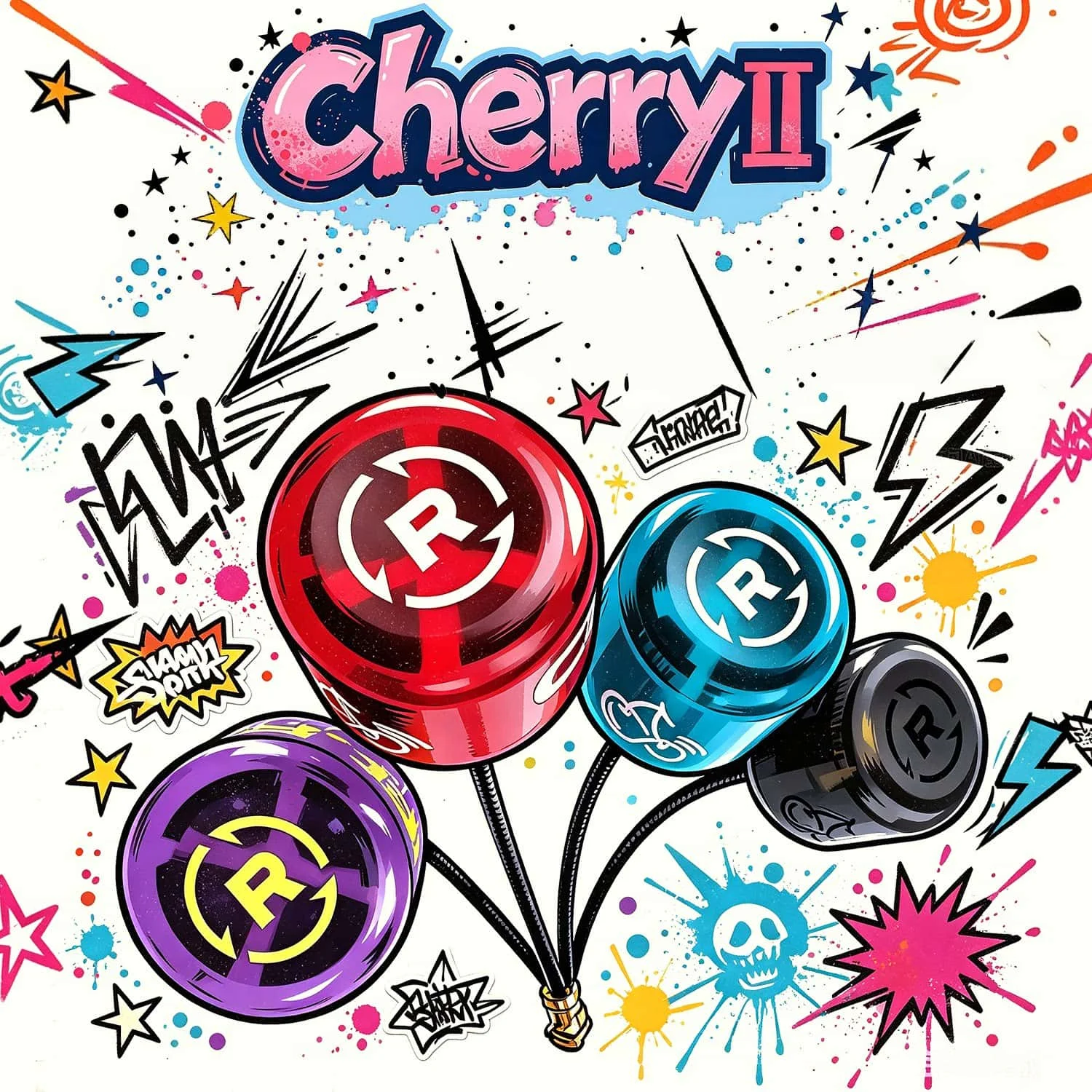 RUSHFPV Cherry2 5.8G Antenna Y Type FPV Goggles Antenna LHCP RHCP Circular Polarization Digital Analog Video Transmission Parts