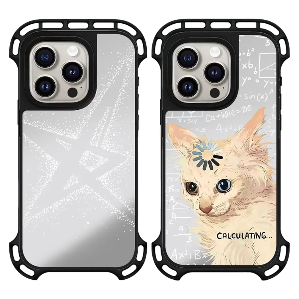 

Защитный магнитный чехол с большим углом: совместим с iPhone 16 15 14 Pro Max