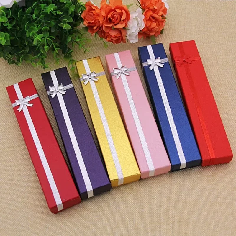 24pcs Jewelry Gift Boxes Multi-color Protective Storage Bracelet Necklace Suitable for Birthday and Anniversary Gift Packaging