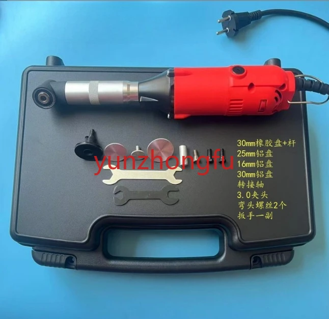 

Miniature Angle Grinder Multifunctional 90 ° Electric Bend Grinder Bend Engraving Polishing Machine Tile Cleaning Tool 350W