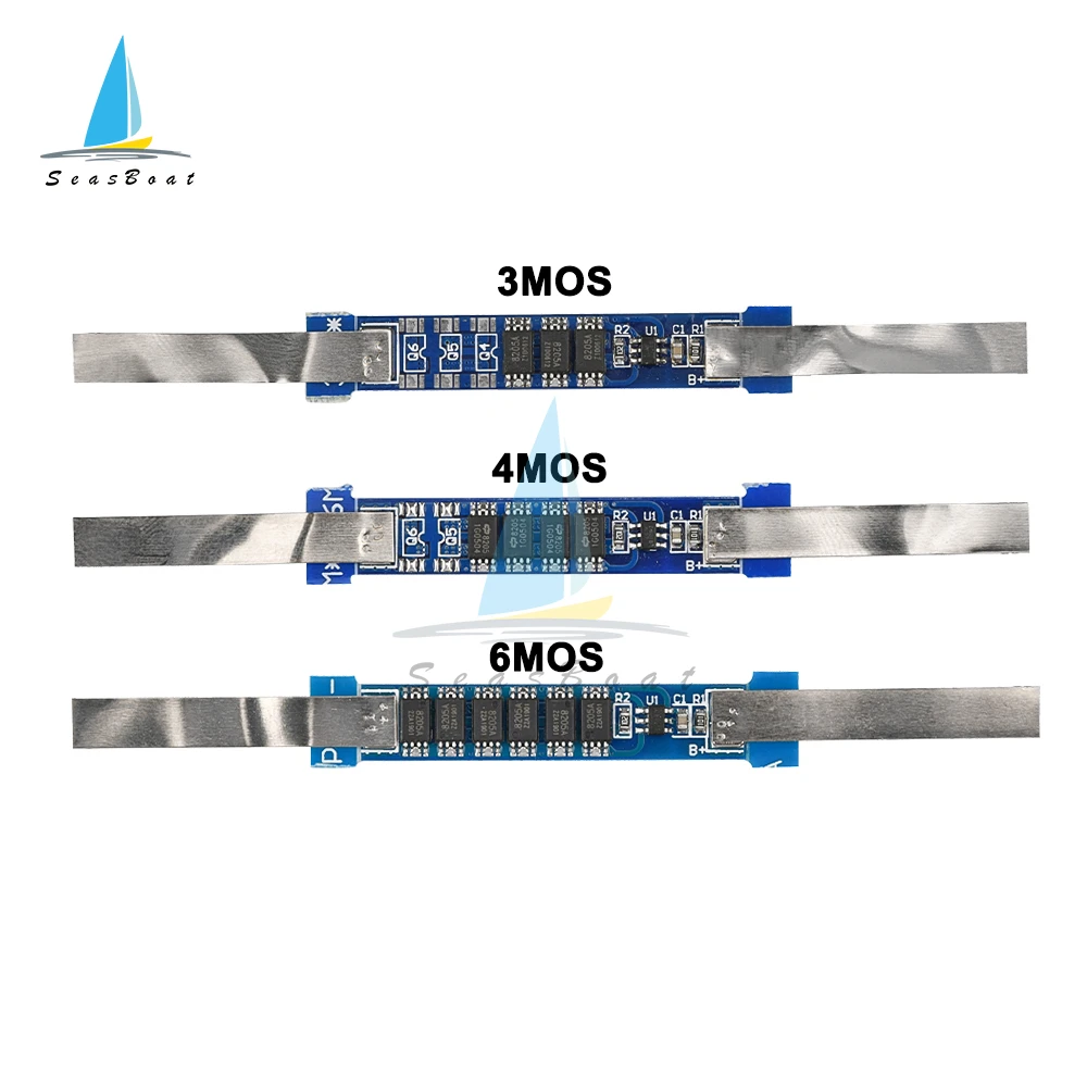 1S 3.7V 4.5A 5A 6A 9A 10A 15A Pin Lithium Ban Bảo Vệ Pin Li-on Polymer BMS PCM PCB li-ion Pin Lipo Tế Bào Gói