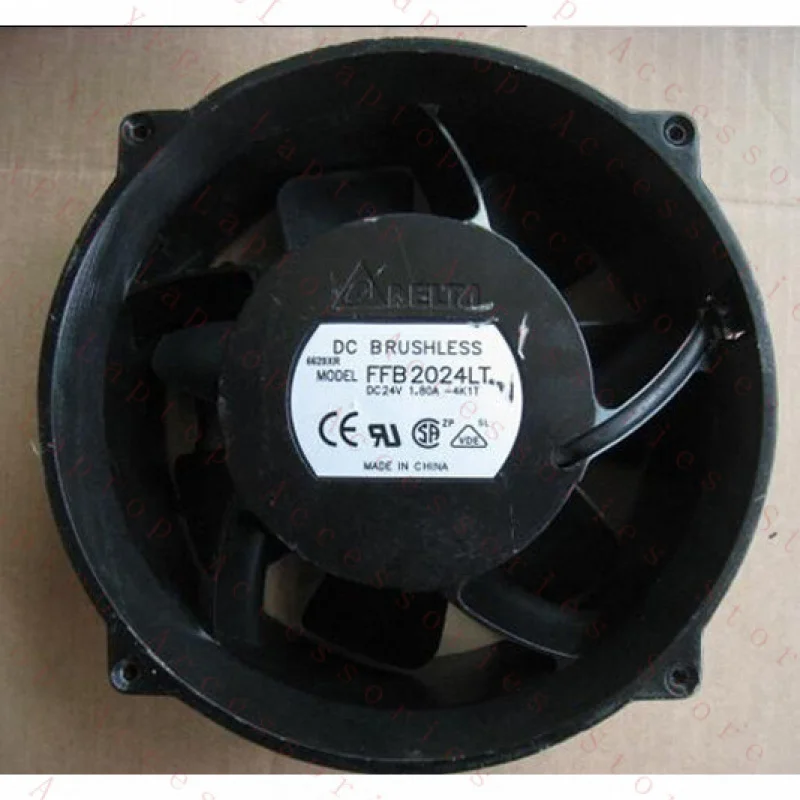 D  1pcs  FOR Delta FFB2024LT 24V 1.80A 20CM full metal high temperature resistant fan