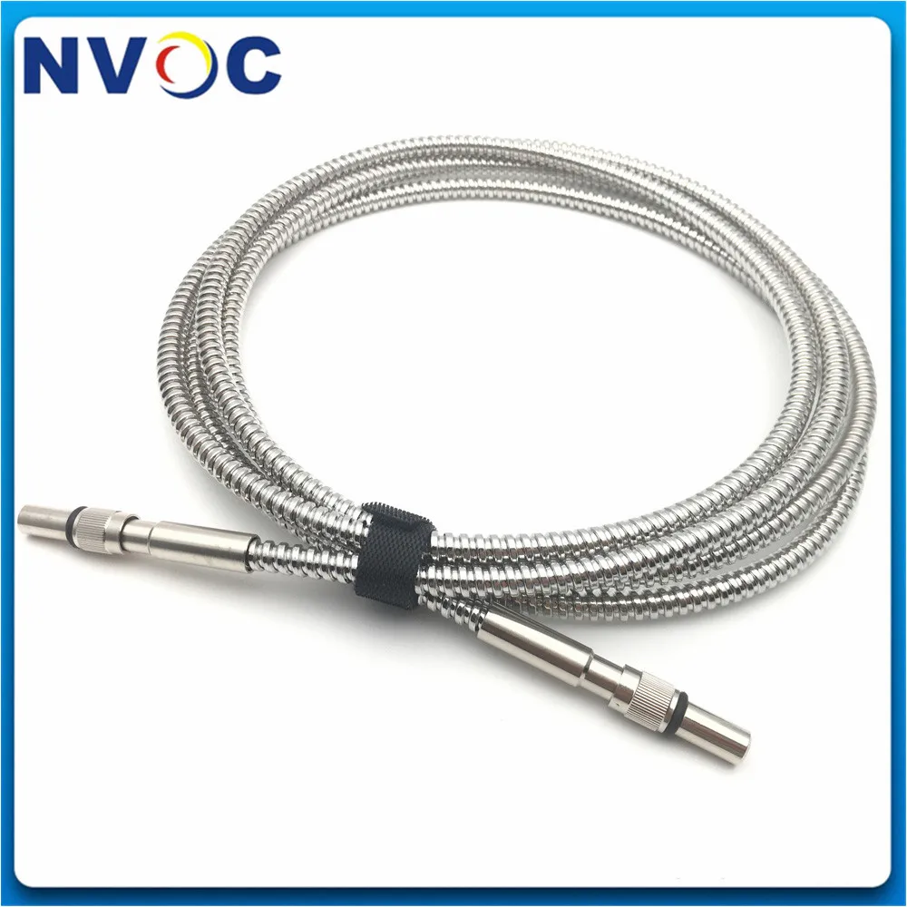 

FC-FCUPC Silica Core Metal Ferrule MM Simplex 1M UV-VIS 200um 300um 400um 1000um Armored Silica Fiber Optic Patch Cord Cable