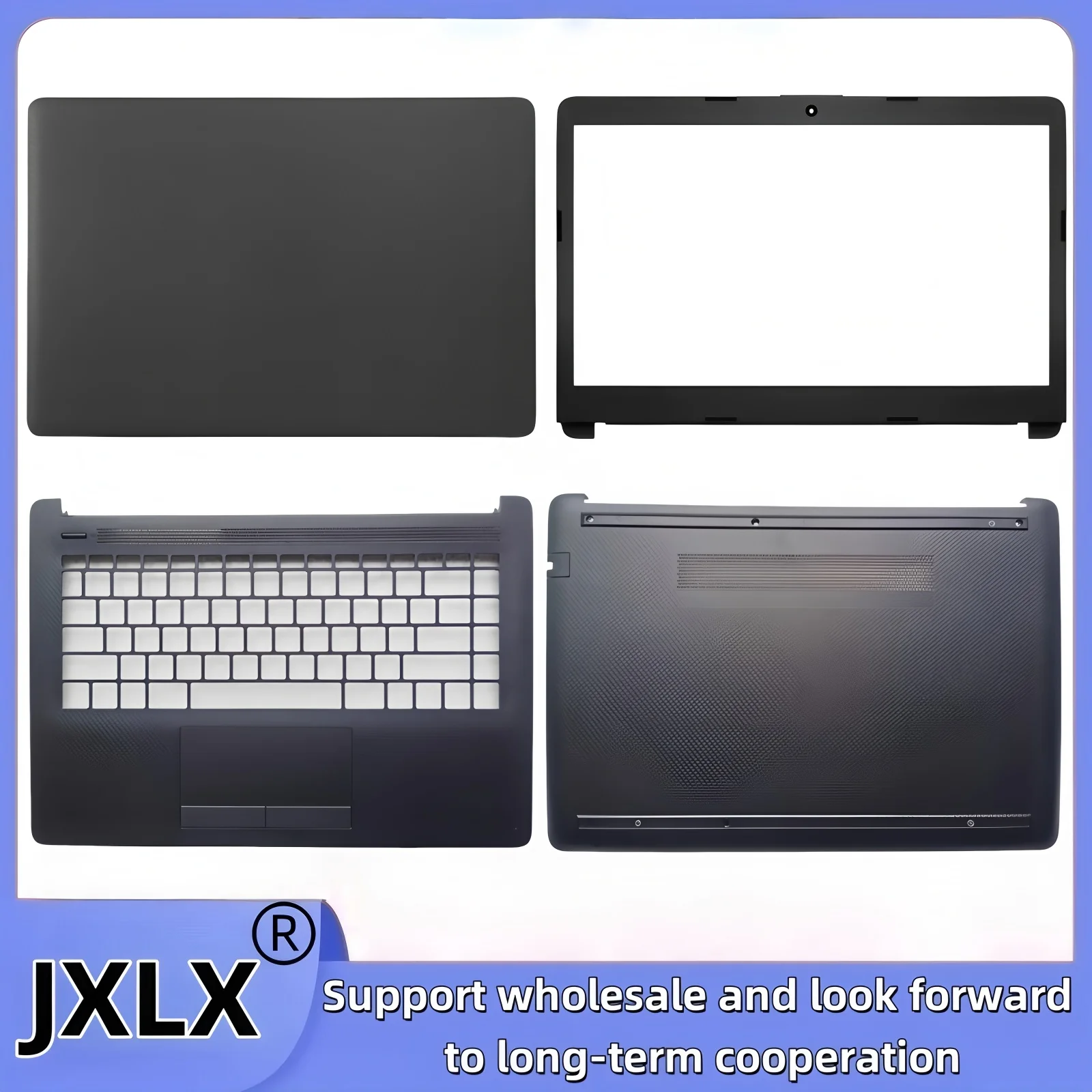 JXLX® New For HP Pavilion 14-CK 14-CM 14Q-CS 240 245 G7 TPN-I131 Laptop LCD Back Cover Top/Front Bezel/Palmrest Cover/Bottom