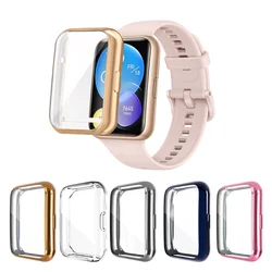 Soft Protective Watch Cover For HUAWEI Watch Fit 2 TPU Protective Case Compatible with HUAWEI Watch Fit Whole Cover