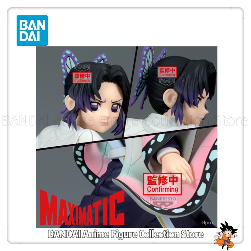 

Оригинальный BANPRESTO MAXIMATIC Demon Slayer:SHINOBU KOCHO 18 см, ограниченная серия игрушек, модель, украшения, статуя