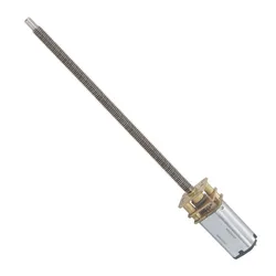 3V 6V 12V GA12-N30 gear motor DC micro electric gear reduction engine with long output shaft M4x100mm for DIY robot printer