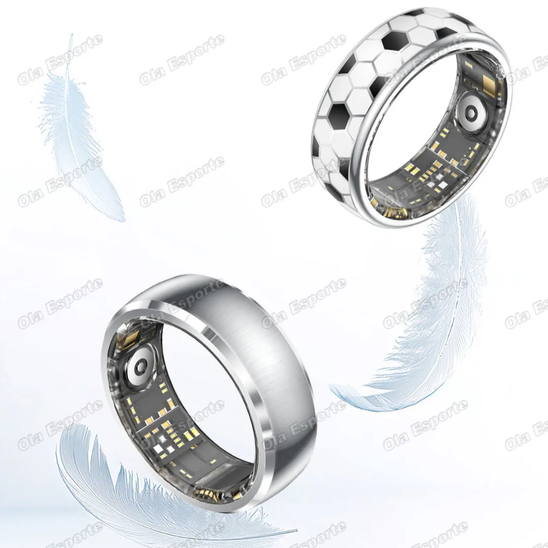 Danoz RingSmart Ola Esporte SY15 smart ring RWFIT app GPS tracking sleep monitor 5ATM waterproof magnetic charging