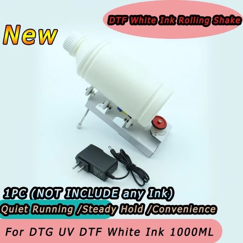 UV White Paint Rotator Device Rolling Paint Avoid Ink Sediment Kit