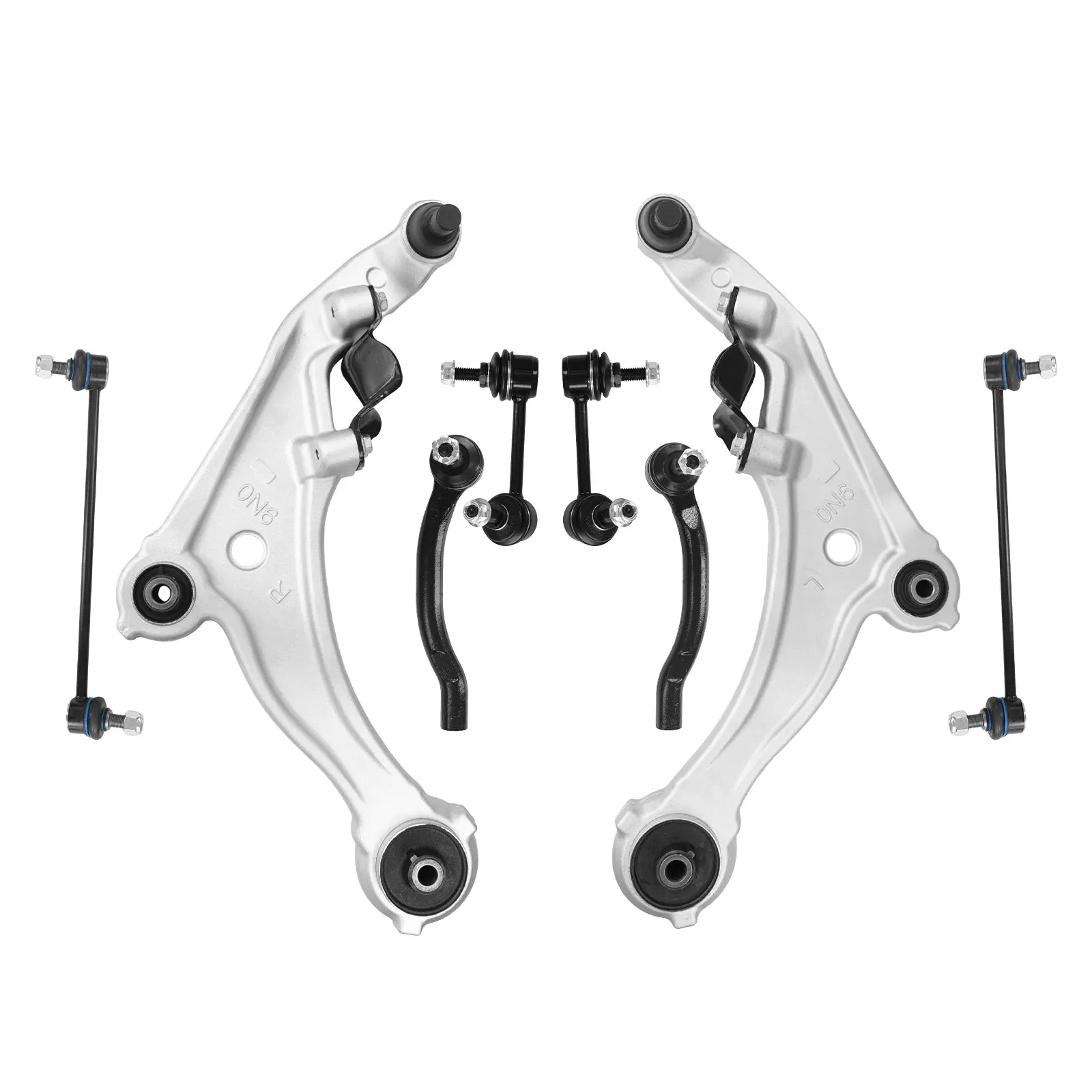 

TOPICKSAP 8pc Front Lower Control Arm Outer Tie Rod Sway Bar Link kits for NISSAN Maxima A35 2009 2010 2011 2013 2014