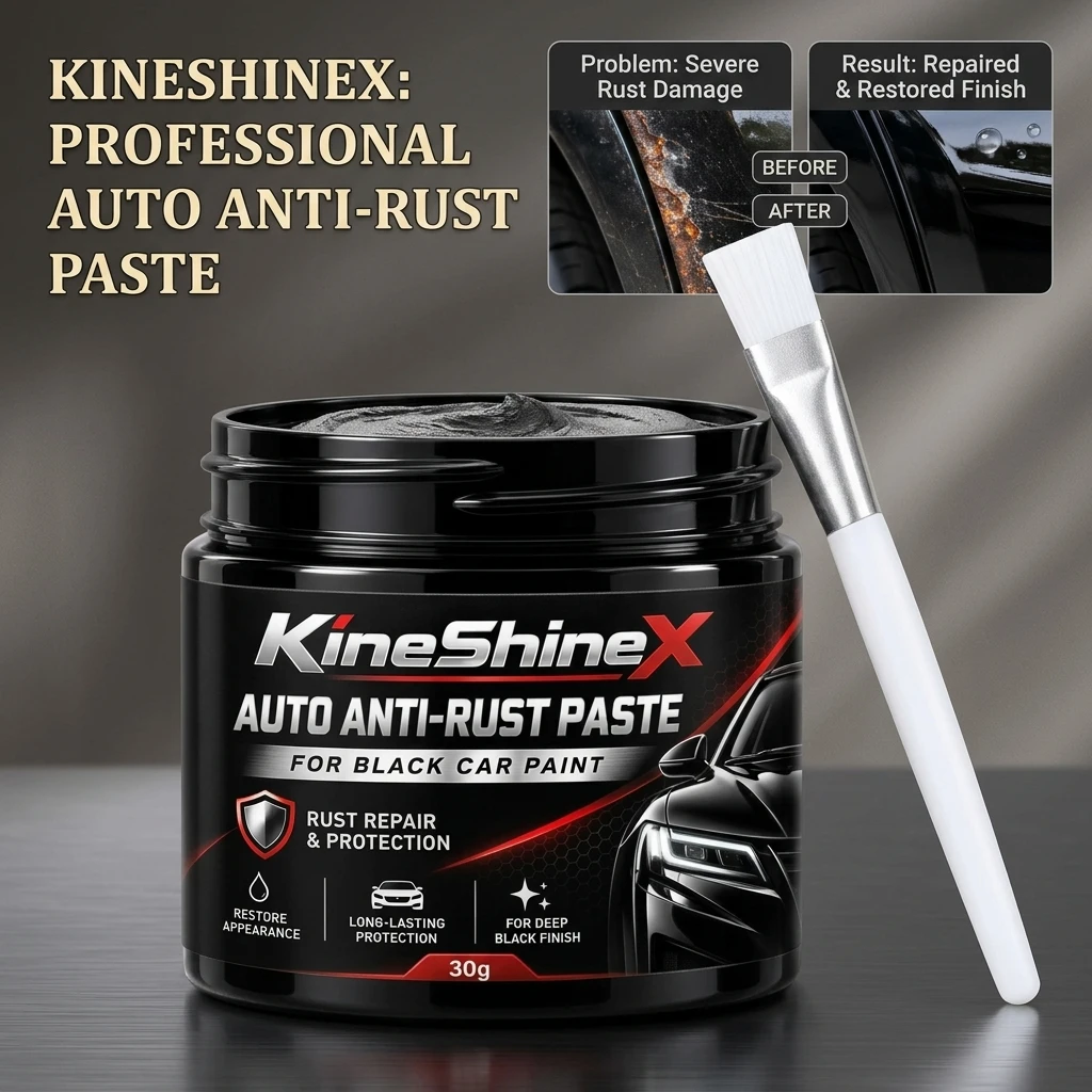 Kine ShineX Anti-Rust Protective Paste for Automotive Chassis Doors Screws Wheel Hubs - Metal Anti-Corrosion Care Rust Removal