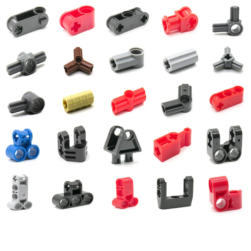 Technical Driving Ring Universal Joint Axle and Pin Connector with Holes Blocks MOC High-Tech Building Bricks Toy Replace Parts