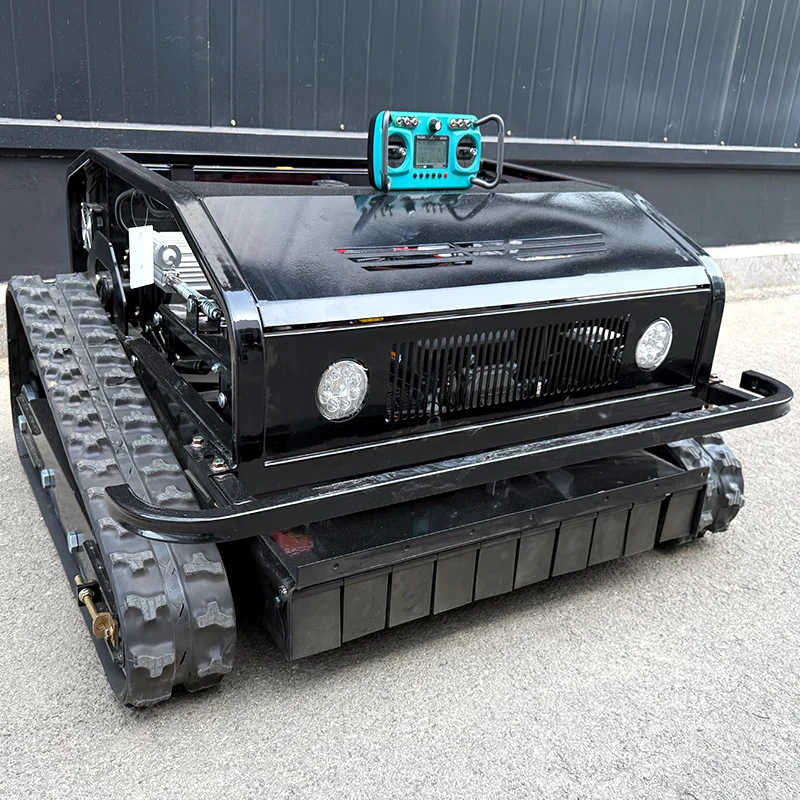 Customized Remote Control Robot Grass Cutter Crawler Self-propelled Lawn Mowers Remote Control Lawn Mower