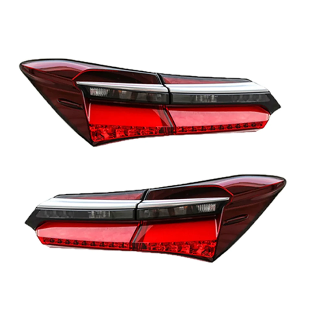 

LED Outside Inside Tail lamp assembly Rear Brake Lamp Warning Light For Toyota Corolla Hybrid 2014 2015 2016 2017 2018