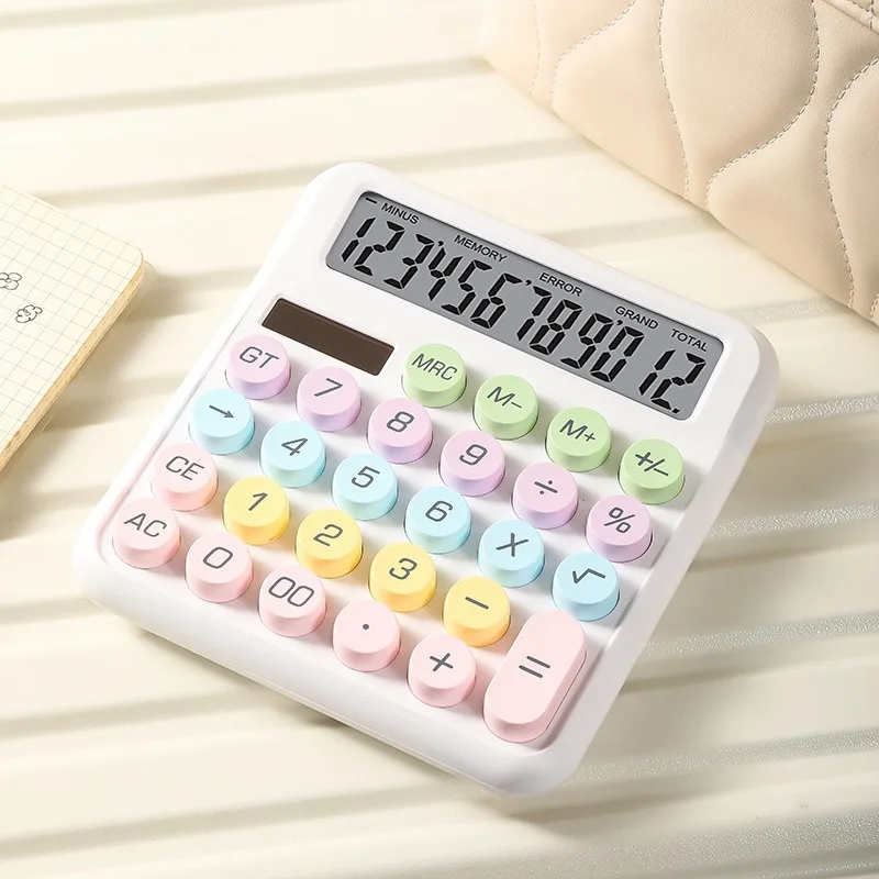 Dopamine calculator mechanical keyboard Large Display Mechanical Dot Keyboard Back To School Supplies Students/Finance