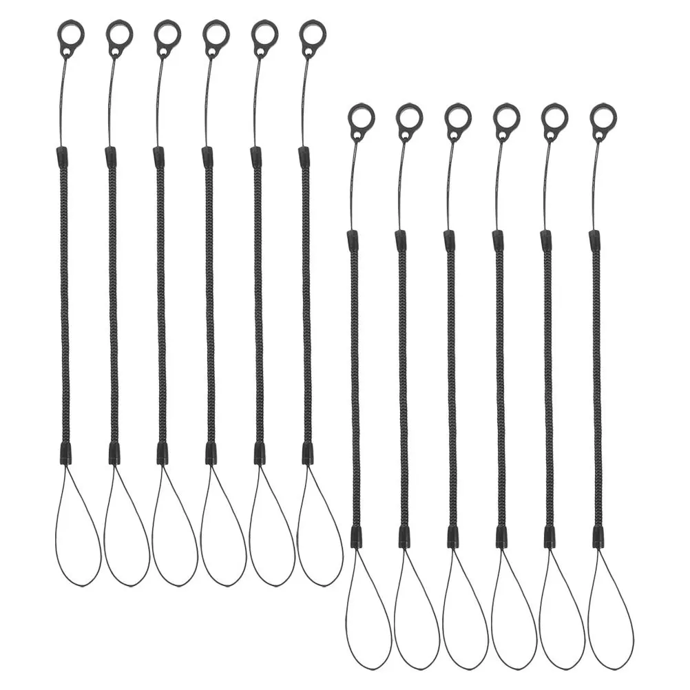 

12Pcs Handwriting Pen Anti-Lost Spring Rope Adjustable Stylus Pen Lanyard Strap Elastic Retractable Wrist Holder for Touchscreen