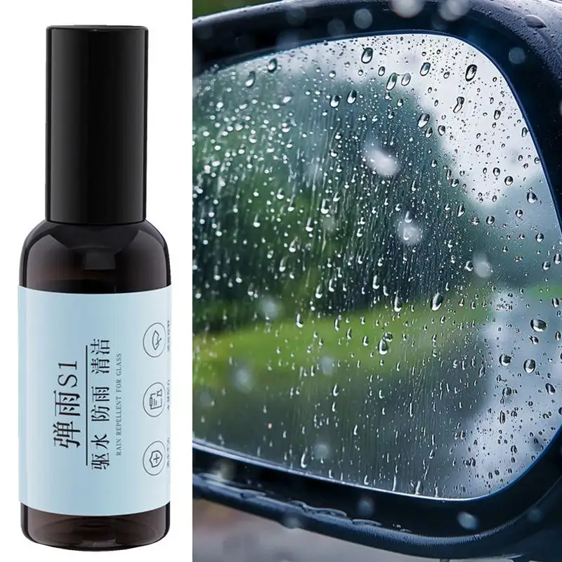 Auto Glass Anti-Fog Agent Anti Fog Car parabrezza interni 50ml specchi per parabrezza a lunga durata Water Repeller parabrezza