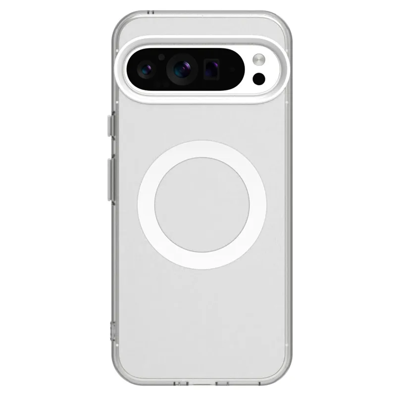 For Google Pixel 9 Pro XL For Pixel 8A 8 9 Pro XL Case Translucent Candy Color Matte Magnetic Shockproof Protective Bumper