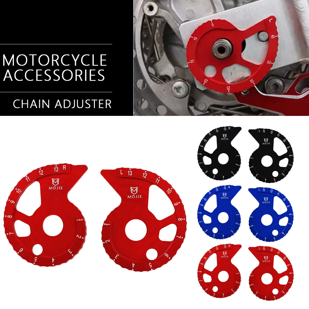 

For HONDA CRF 150F CRF230F CRF230L CRM250 AR XLR250R XR 230 250 400 600 650 R L Motorcycle Chain Guide Adjuster Regulator Kit